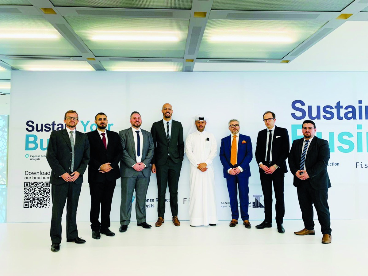 Participants during the 'Sustain Your Business' conference, in Doha, recently. 