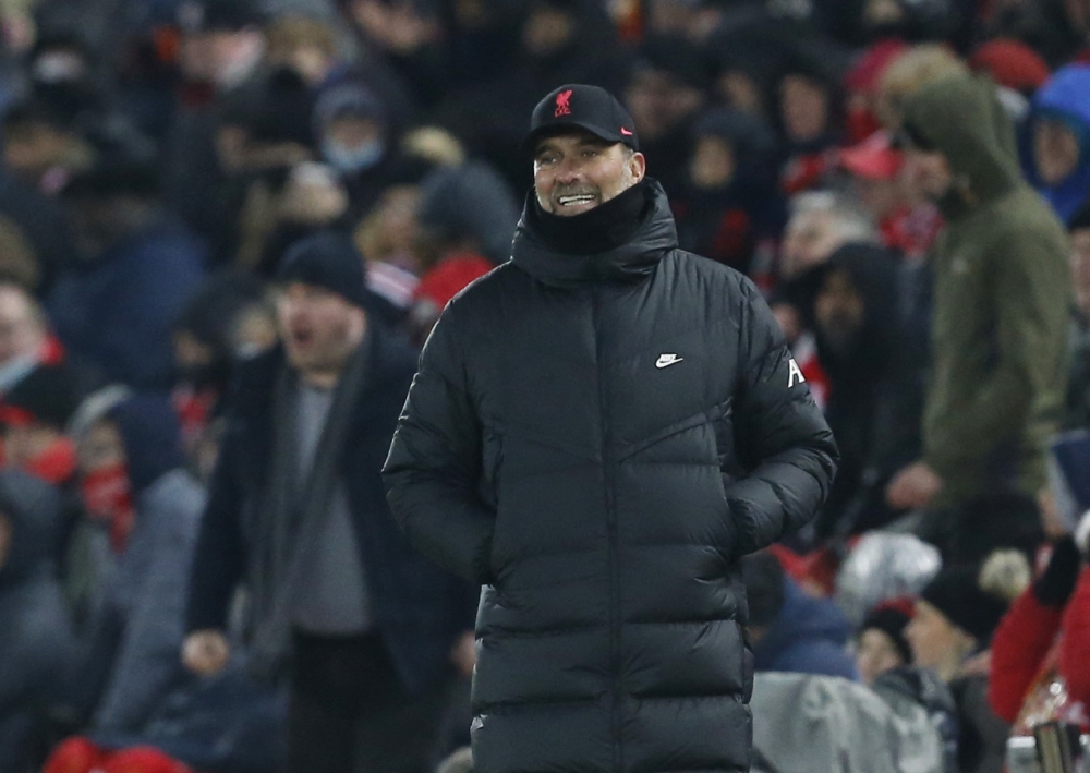 Liverpool manager Juergen Klopp REUTERS/Craig Brough 