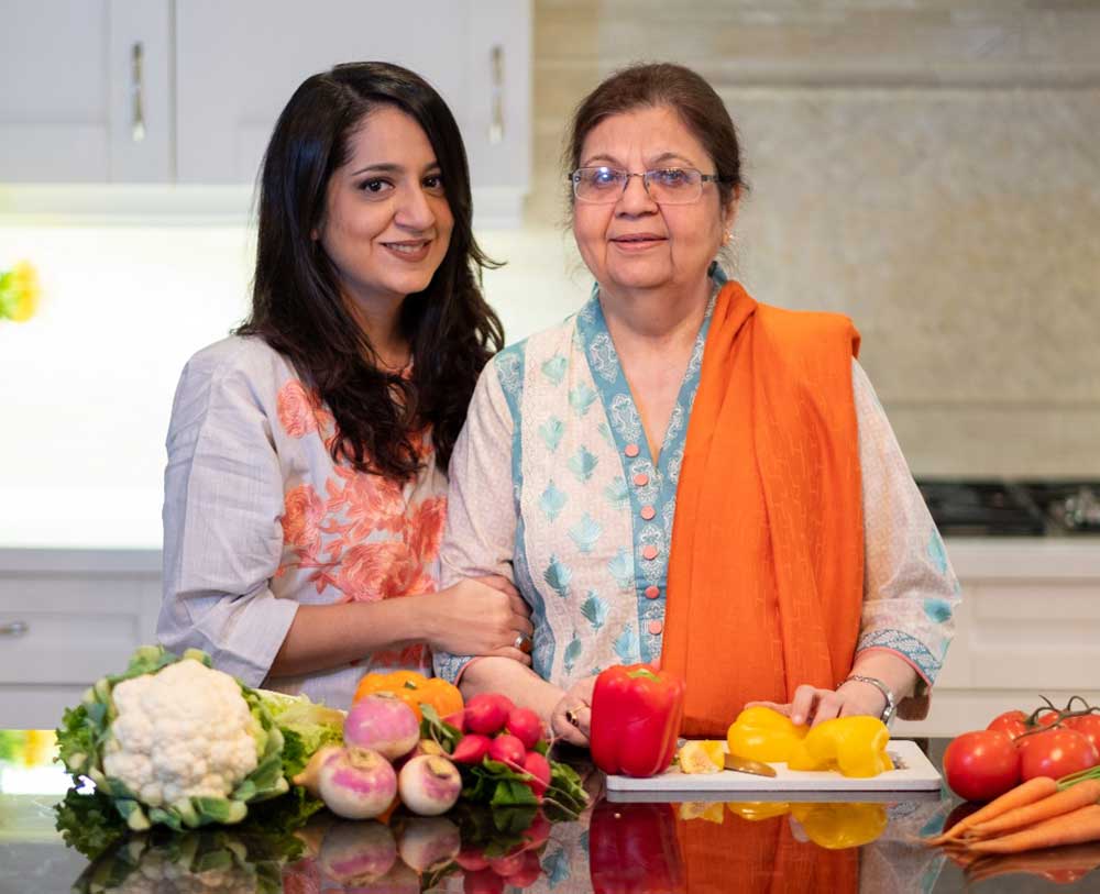 Author Shehar Bano Rizvi (left)