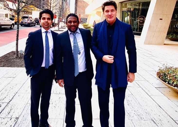 Spendwisor’s Co-Founder and CEO Safarudheen Farook and Deputy CEO and COO Syed J. Javaid are seen in this file photo. 