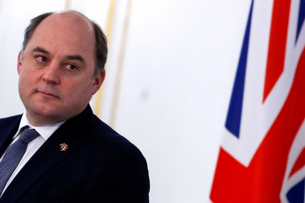 UK Defence Secretary Ben Wallace MP