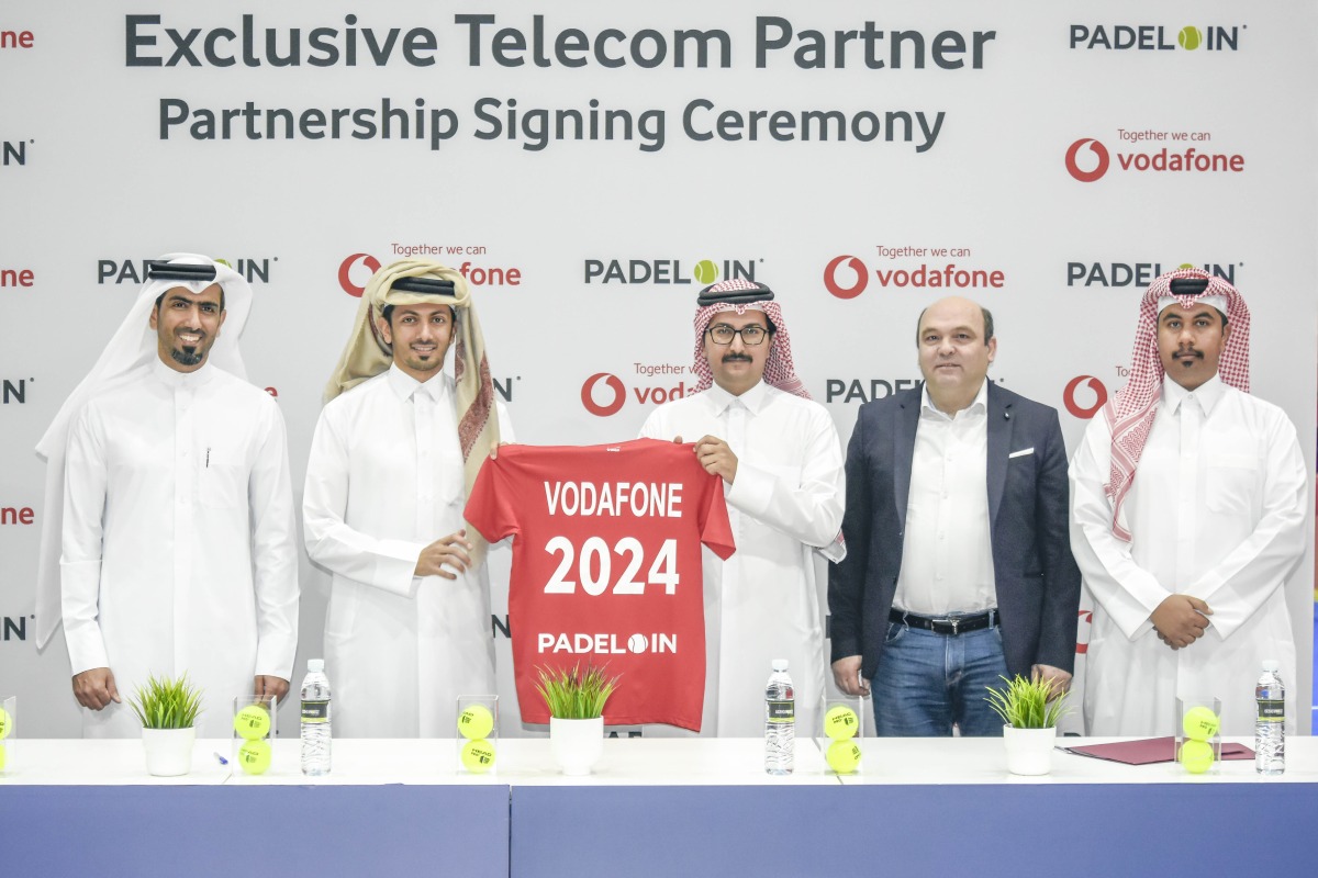 Officials during the partnership signing ceremony.