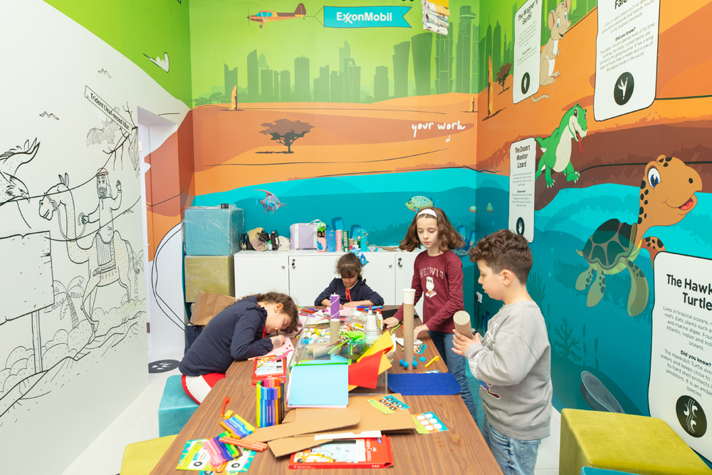 Dadu, Children’s Museum of Qatar will run activities in a dedicated room at the stand for young visitors aged three to 12.