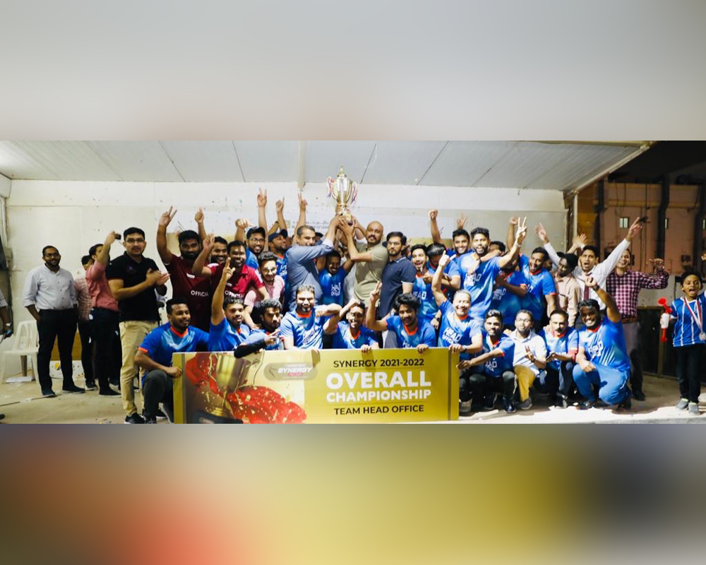 Team Head Office wins for this year’s Synergy 2021-2022 of Al Rawabi Group.