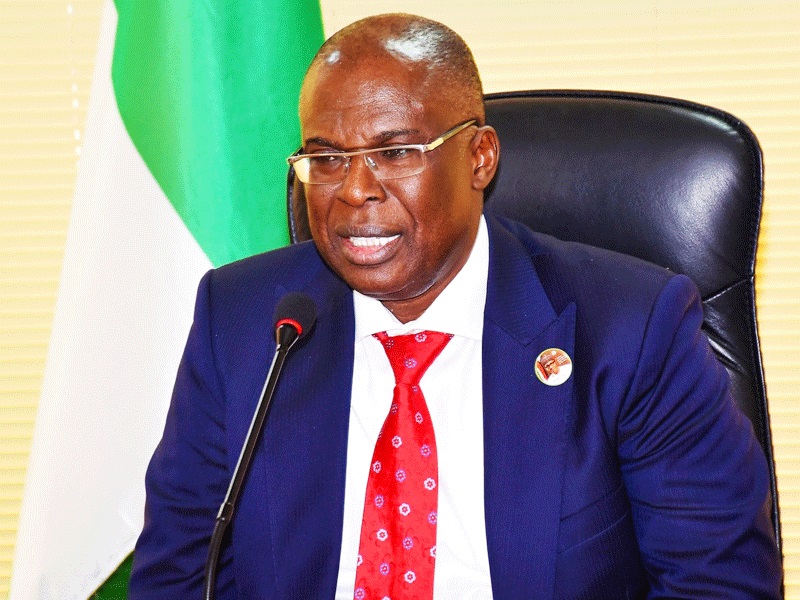 Minister of State for Petroleum Resources of the Federal Republic of Nigeria H E Timipre Sylva