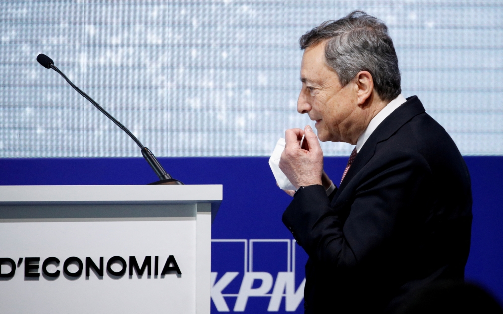 Italian Prime Minister Mario Draghi 