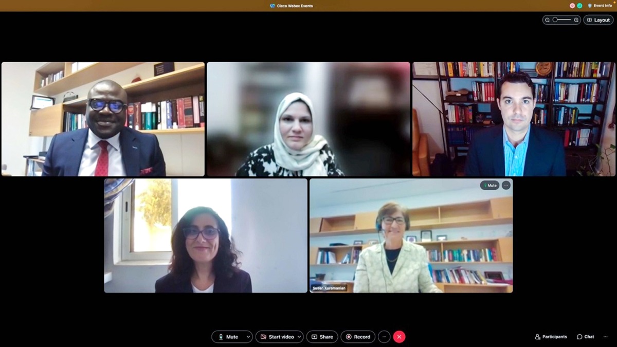 Academics and industry experts during the workshop organised by the College of Law, Hamad Bin Khalifa University. 