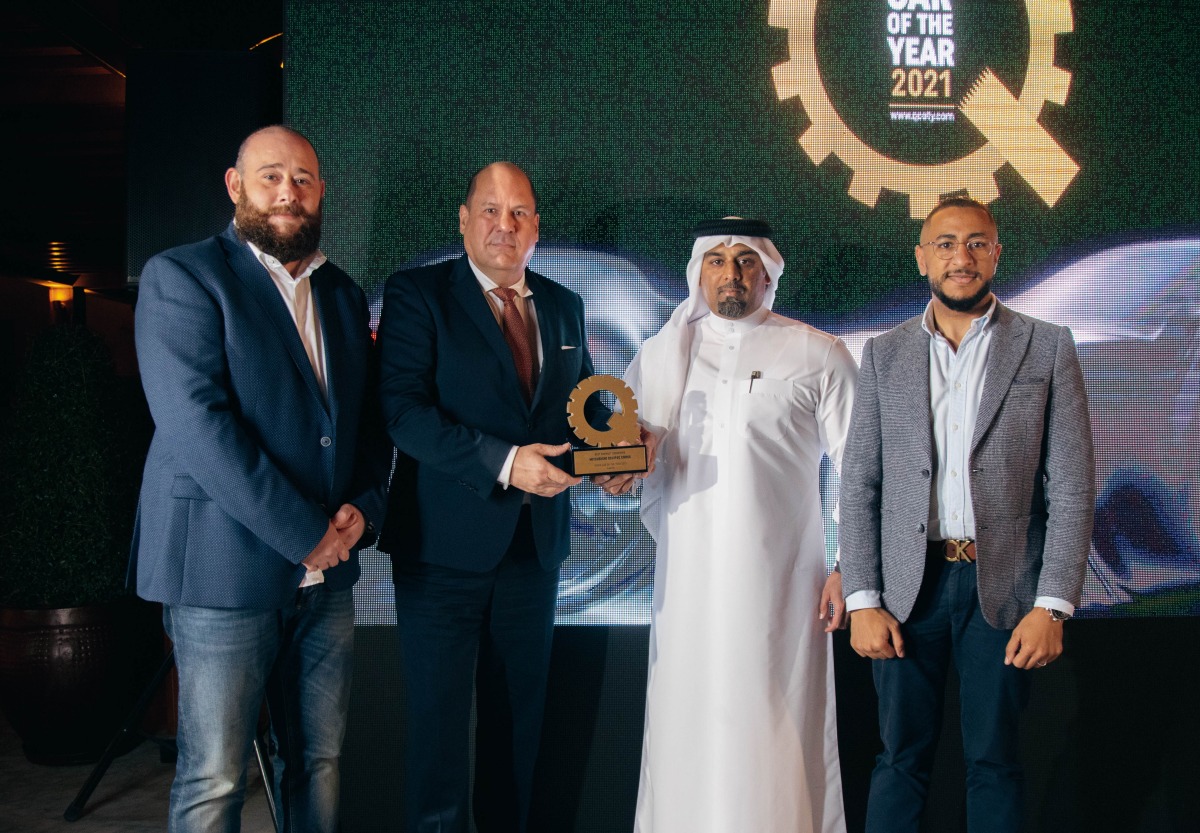QAC officials receive the awards during the awarding ceremony, in Doha, recently. 