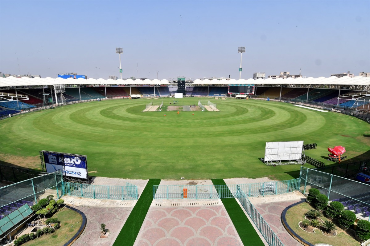 National Stadium Karachi. Twitter: PCB