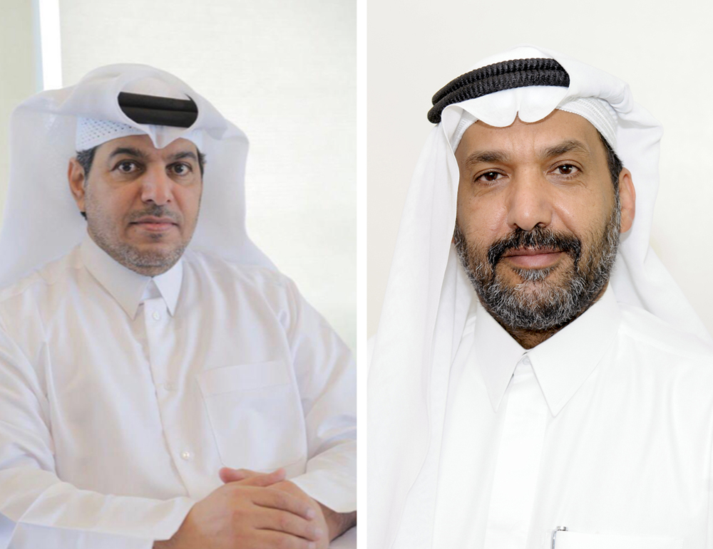 Ali Al Khater (left) and Mohamad Mubarak Al Noimi