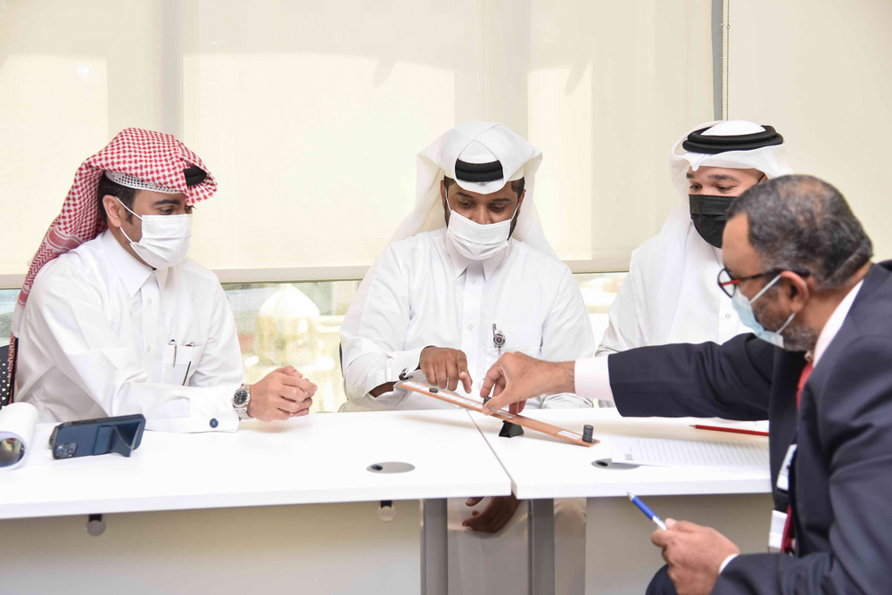 Officials during the event.