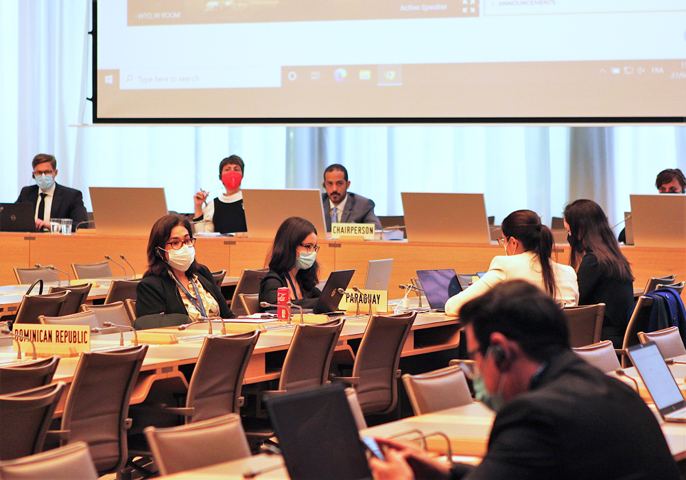 Ahmed Essa Al Sulaiti, Acting Director of the office of the  State of Qatar to the World Trade Organization (WTO) participating in the meeting.