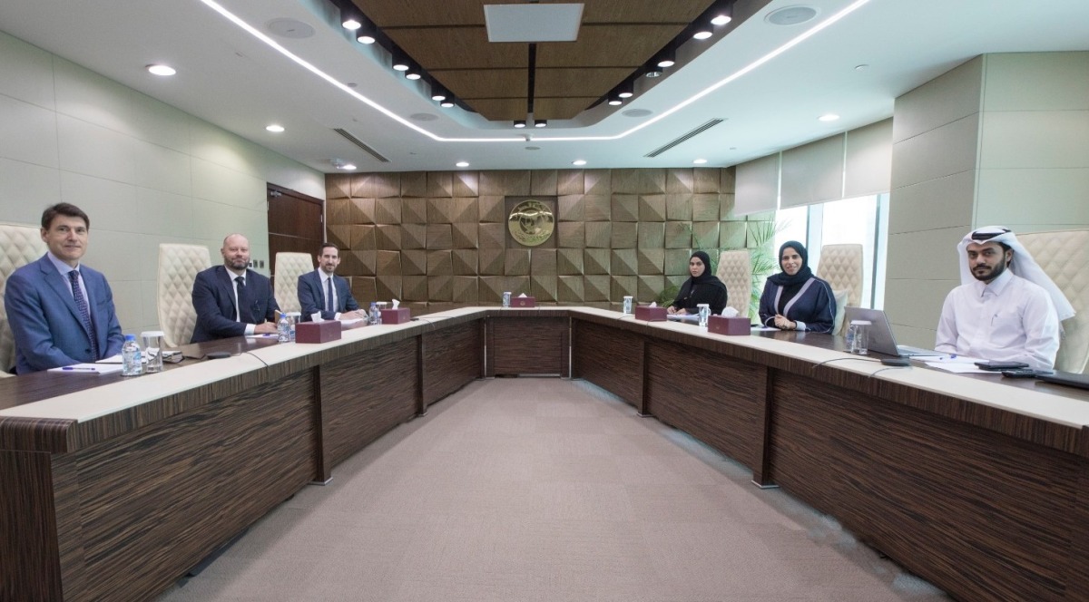 Assistant Foreign Minister H E Lolwah bint Rashid Al Khater meeting Ambassador of Australia to Qatar H E Jonathan Muir, and Australia’s Special Representative on Afghanistan H E Daniel Sloper.
