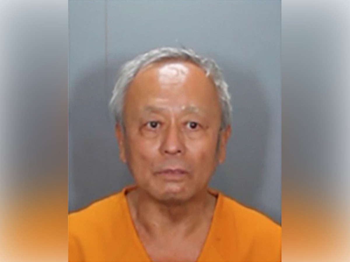 Suspect in the Laguna Woods church shooting David Chou, 68, of Las Vegas is shown in this police booking photo released by the Orange County Sheriff's Department on May 16, 2022. Orange County Sheriff's Department/Handout via Reuters