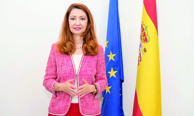 Ambassador of Spain to Qatar H E Belen Alfaro Hernandez