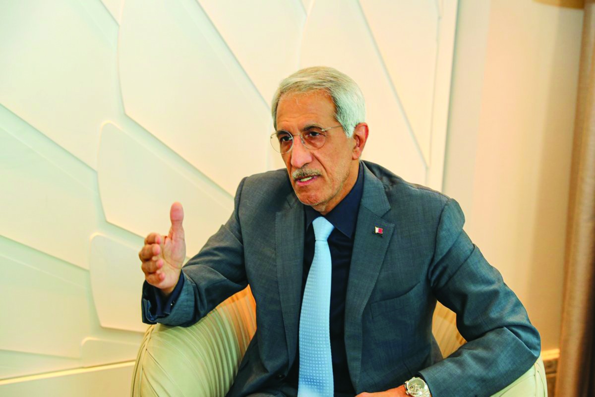 Ambassador of the State of Qatar to the Federal Republic of Germany H E Sheikh Abdullah bin Mohammed bin Saud Al Thani 