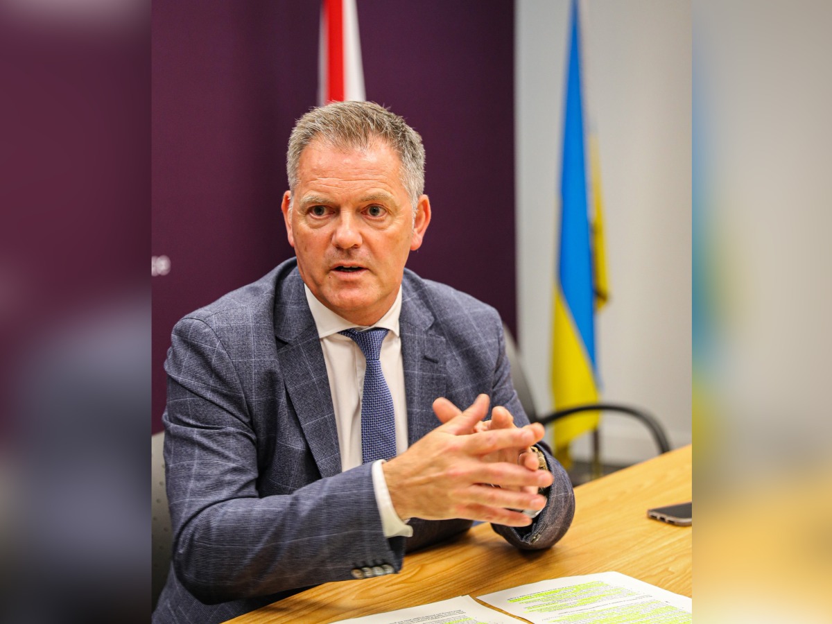 UK Defence Senior Adviser to the Middle East and North Africa and Senior Royal Air Force officer Air Marshal Martin Elliot Sampson 