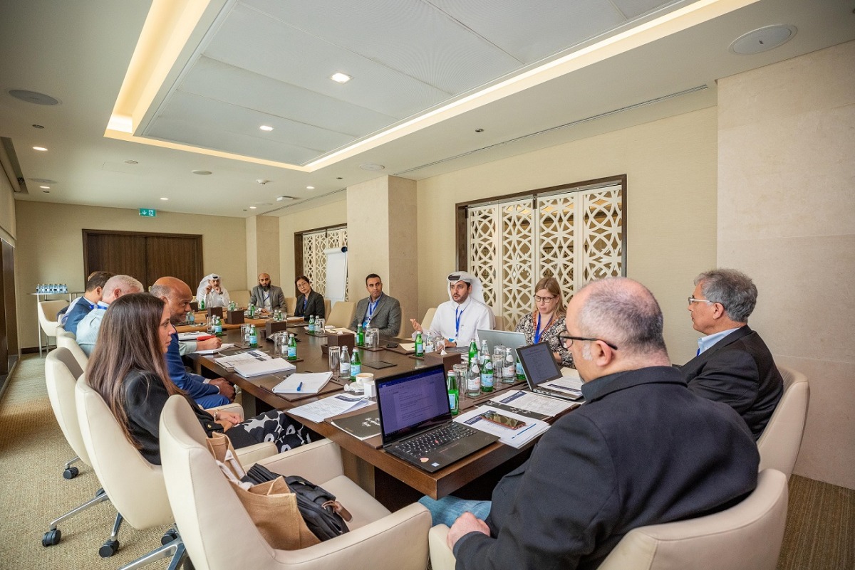 Participants during a workshop organised by Qatar Environment and Energy Research Institute.
