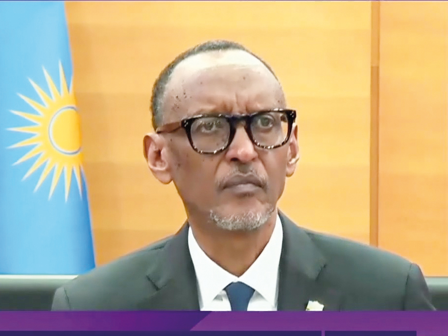 President of Rwanda H E Paul Kagame