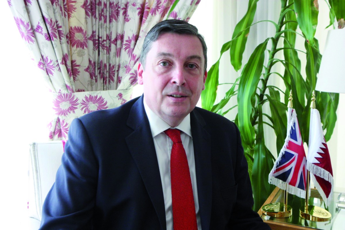 British Ambassador Jon Wilks 