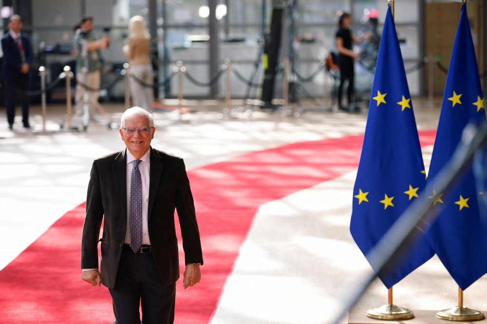High Representative of the European Union for Foreign Affairs and Security Policy Josep Borrell (REUTERS/Johanna Geron)