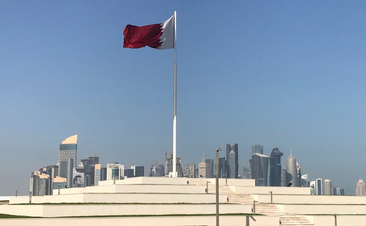 Qatar flag on Corniche (Reuters/File Photo)