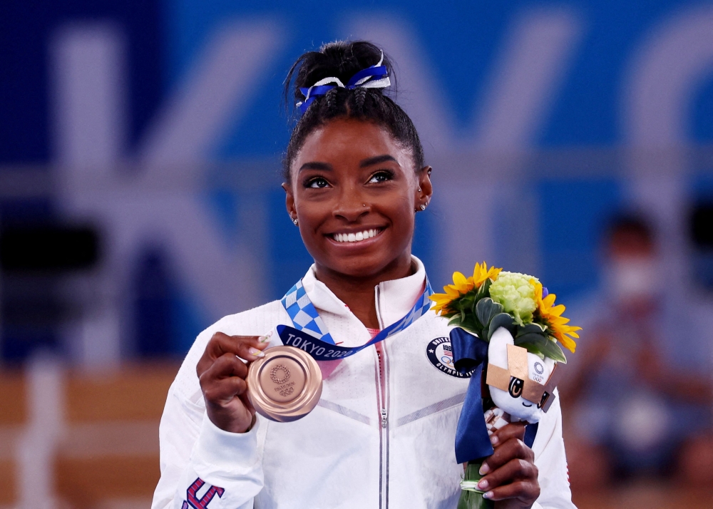 Simone Biles. (Reuters/File photo)