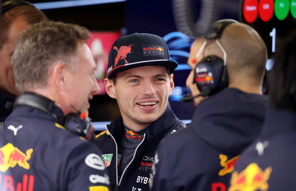 July 2, 2022 Red Bull's Max Verstappen during practice REUTERS/Molly Darlington