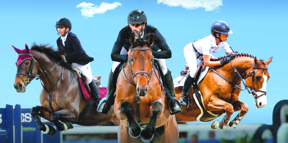 The Qatar Equestrian Tour - Longines Hathab, supported by The Social and Sport Contribution Fund (Daam), seeks to inspire Qatar’s next generation of international champions.