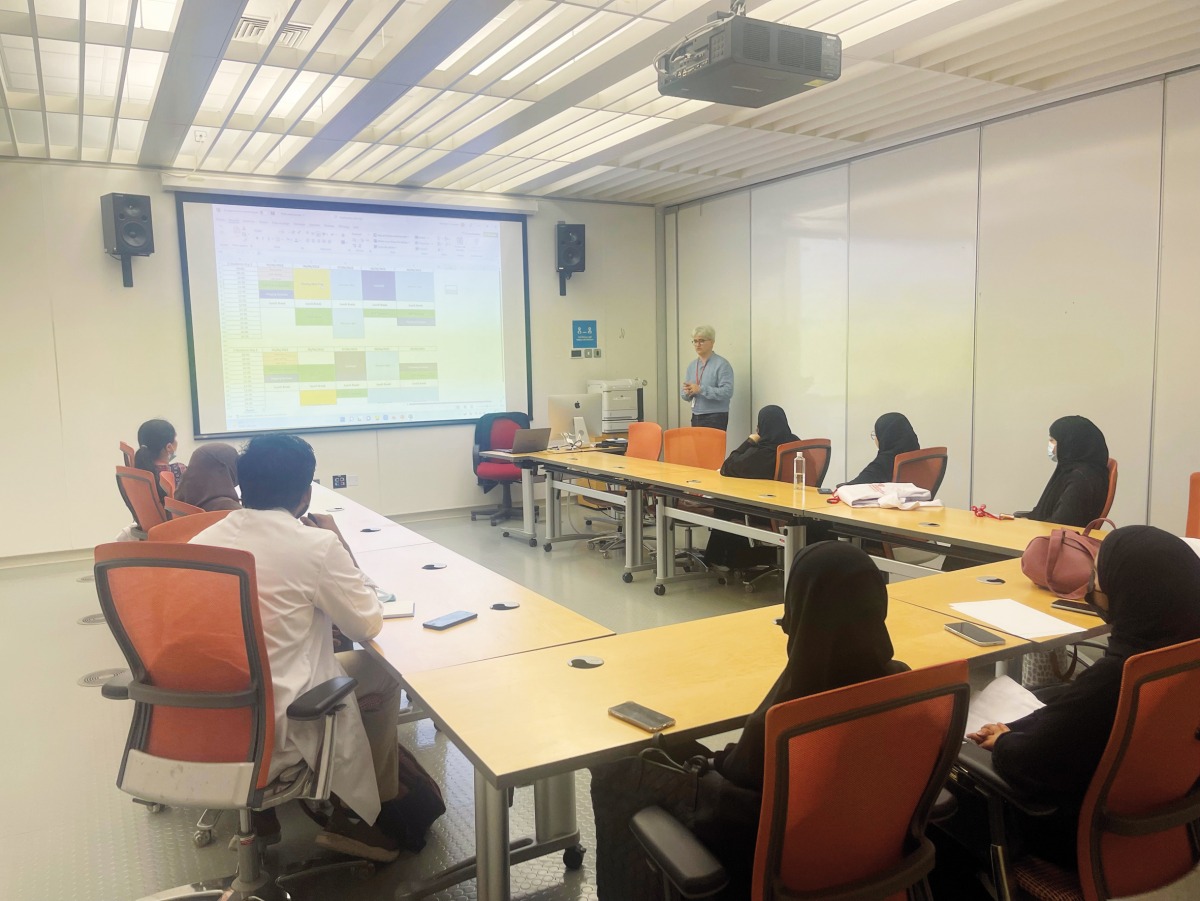 A training workshop in progress.