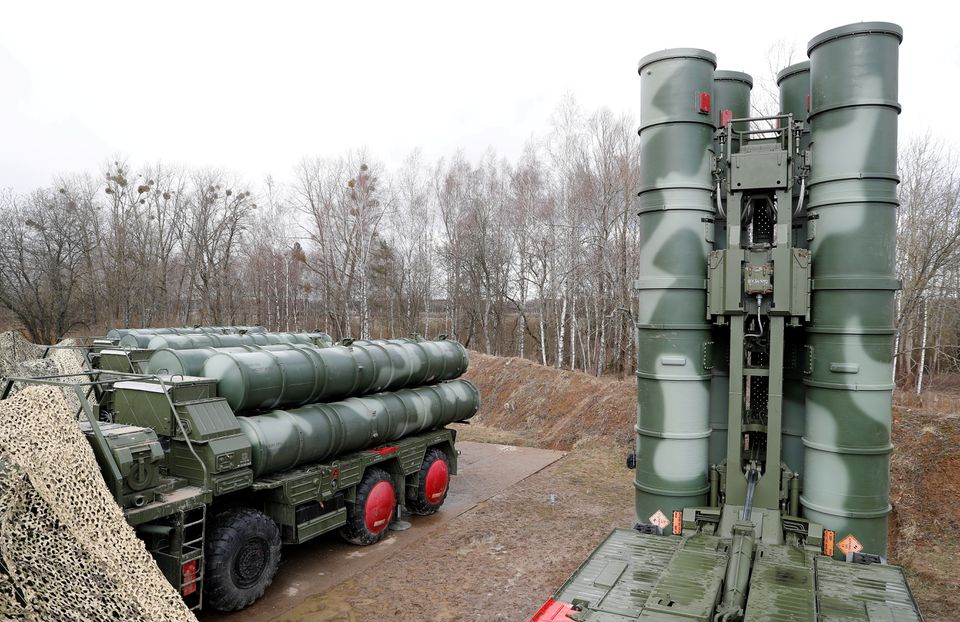 File Photo: A view shows a new S-400 surface-to-air missile system after its deployment at a military base outside the town of Gvardeysk near Kaliningrad, Russia, March 11, 2019. (REUTERS/Vitaly Nevar)