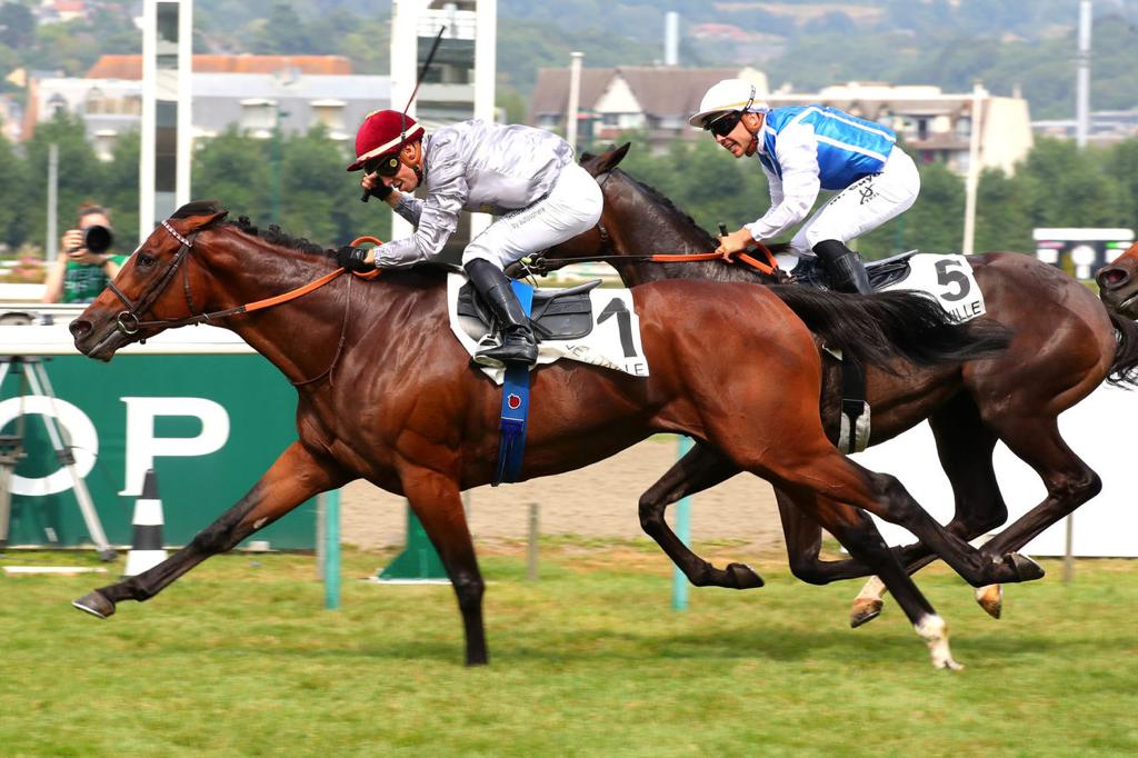 Al Hakeem scores impressive win at Deauville. Pic: Scoopdyga