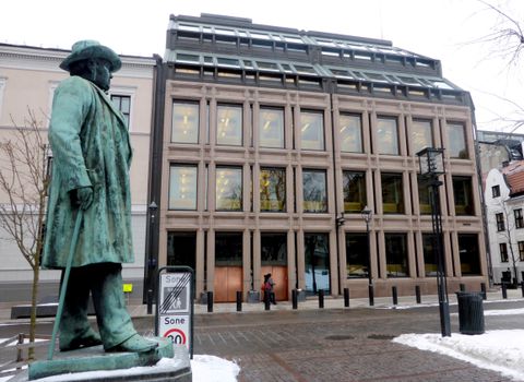 A general view of the Norwegian central bank, where Norway's sovereign wealth fund is situated, in Oslo, Norway, March 6, 2018. REUTERS/Gwladys Fouche
