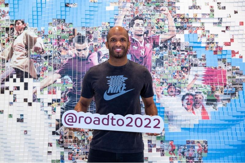 Former goalkeeper of the Oman national team and Qatar Legacy Ambassador Ali Al Habsi