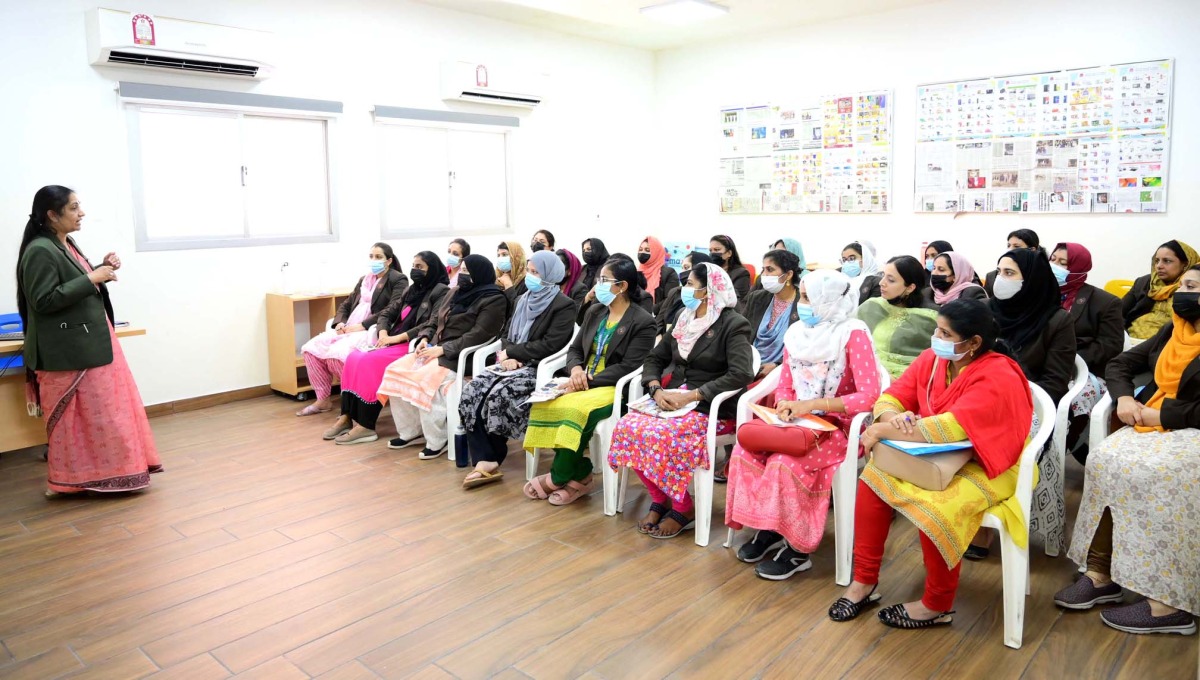 MES teachers attending the programme.