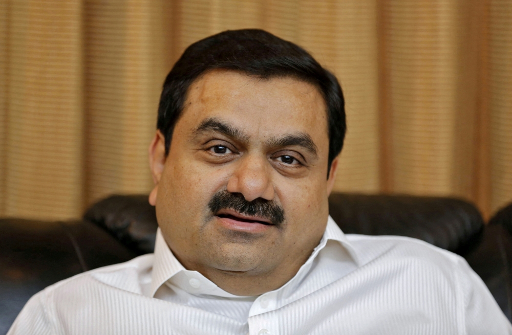 Indian billionaie Gautam Adani speaks during an interview with Reuters in his office in the western city of Ahmedabad in this April 2, 2014 file photo: File Photo: REUTERS/ Amit Dave