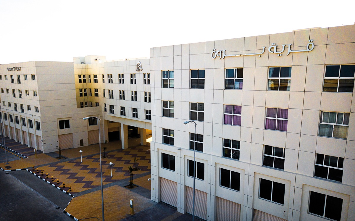 Barwa Village extends over an area of 400,000 square metres, and its buildings are characterised by designs inspired by the local heritage of the country, making it an integrated city.