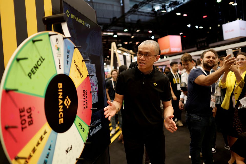 Changpeng Zhao, founder and chief executive officer of Binance, attends the Viva Technology conference dedicated to innovation and startups at Porte de Versailles exhibition center in Paris, France, on June 16, 2022. REUTERS/Benoit Tessier/File Photo