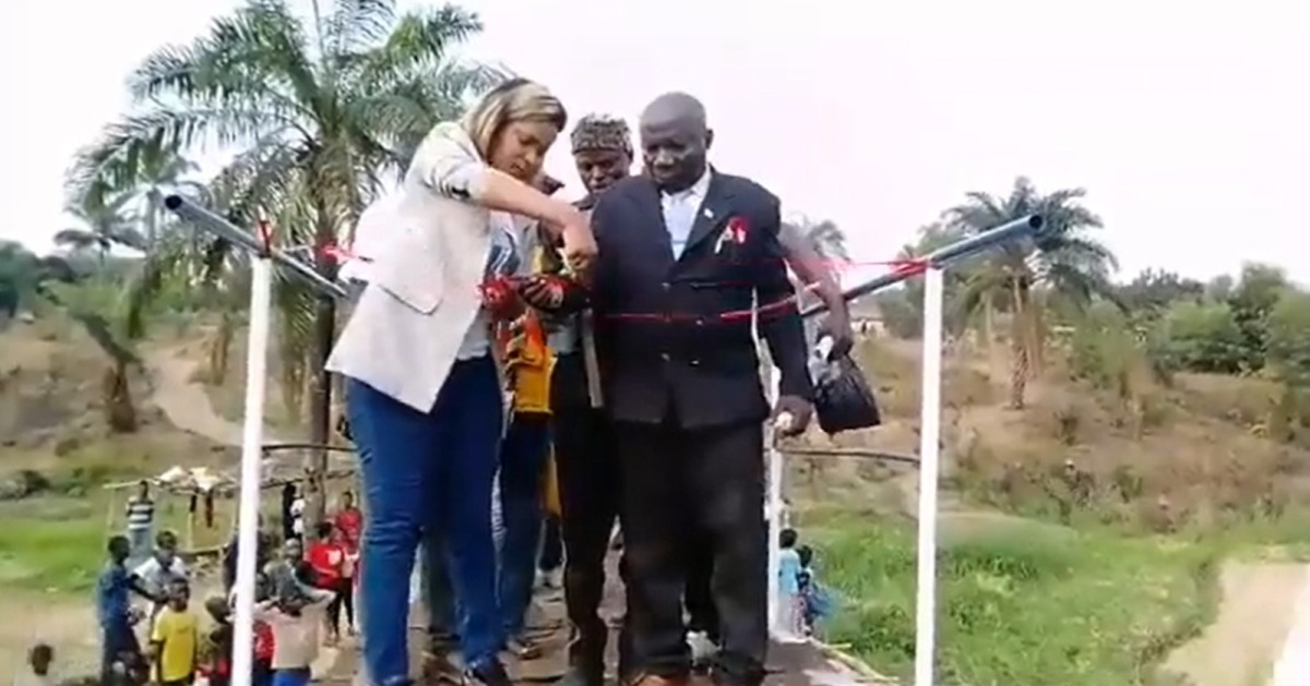 A screengrab from the video.