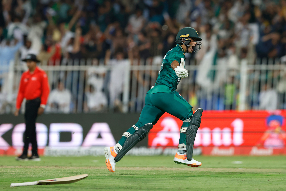Naseem Shah. (Twitter / Pakistan Cricket)
