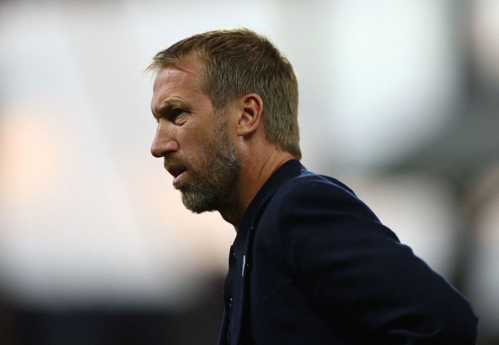  Graham Potter. Reuters/File Photo
