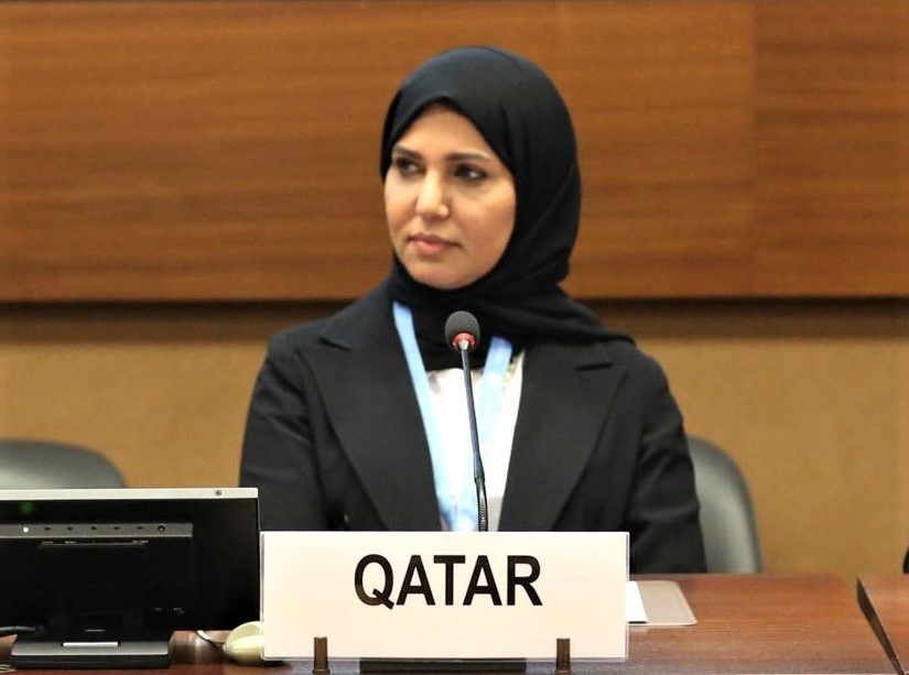 HE Dr. Hend bint Abdalrahman Al Muftah, Permanent Representative of the State of Qatar to the United Nations Office in Geneva.