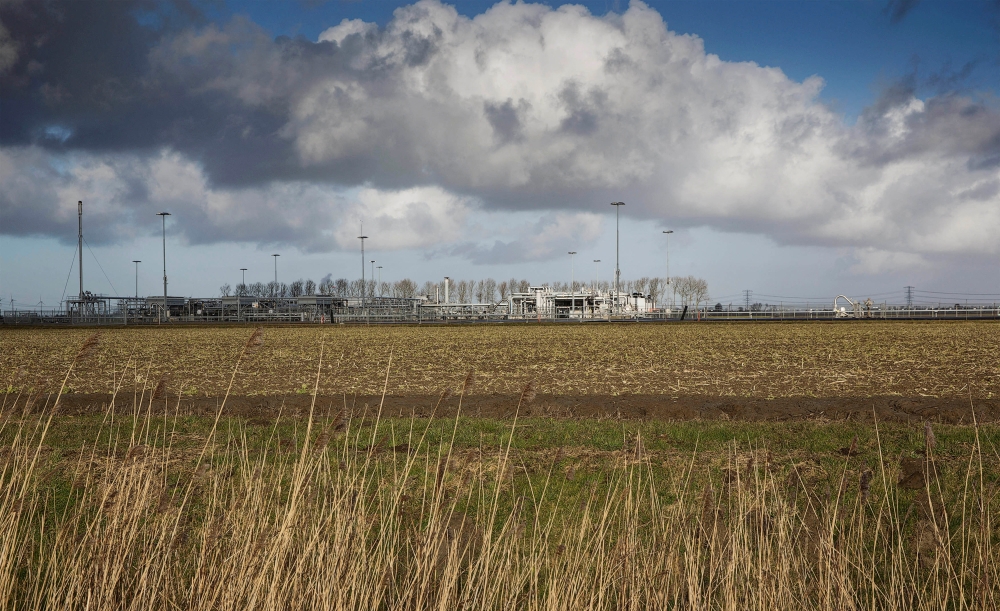 File Photo: A view of a gas production plant is seen in Groningen, Netherlands, February 24, 2015. (Reuters)