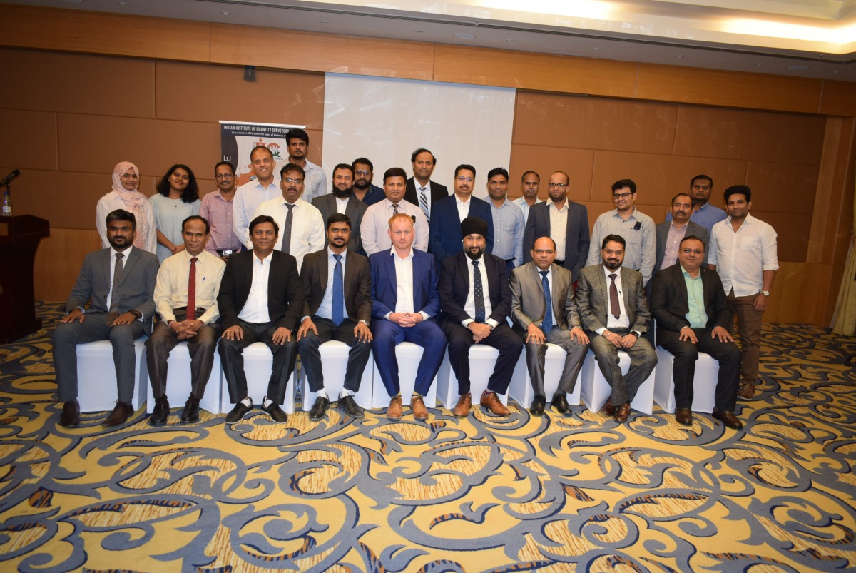 Officials and participants during the forum organised by IIQS Qatar recently.   