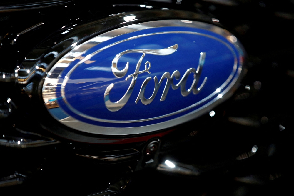 Ford logo is pictured at the 2019 Frankfurt Motor Show (IAA) in Frankfurt, Germany September 10, 2019. File Photo / Reuters
