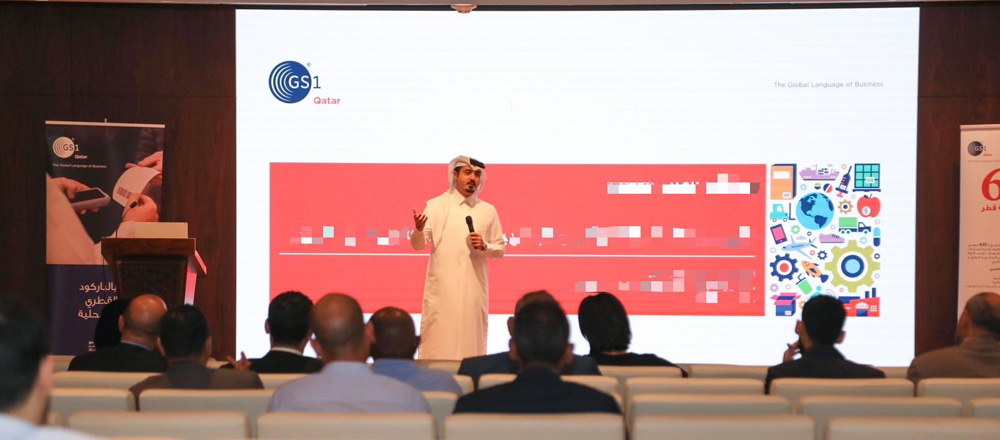 An official speaks to the participants during the workshop organised by the Ministry of Commerce and Industry, in Doha, recently. 