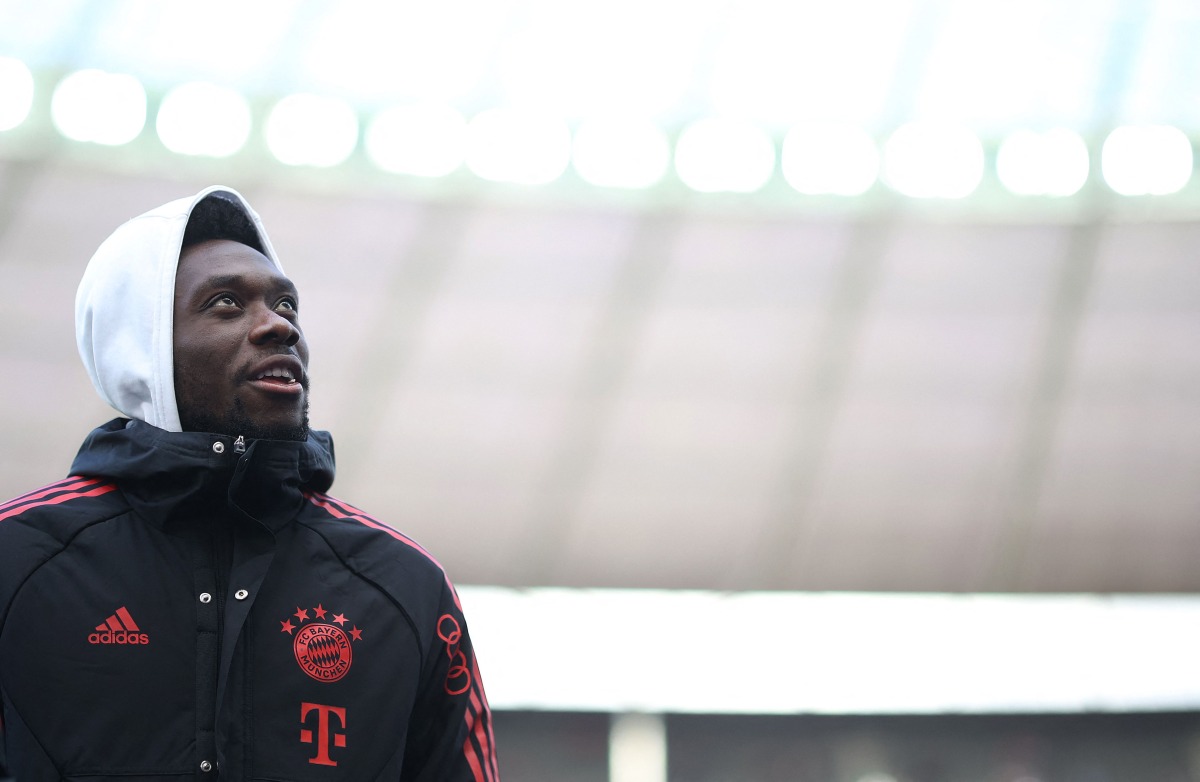 Bayern Munich’s Canadian midfielder Alphonso Davies. AFP