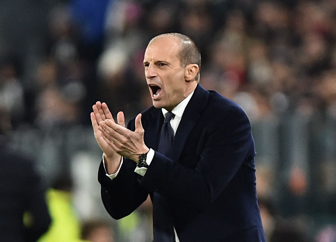 Juventus coach Massimiliano Allegri. (REUTERS/Massimo Pinca/File Photo)