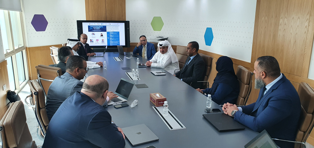 QU, TASMU and MCIT officials during the workshop.