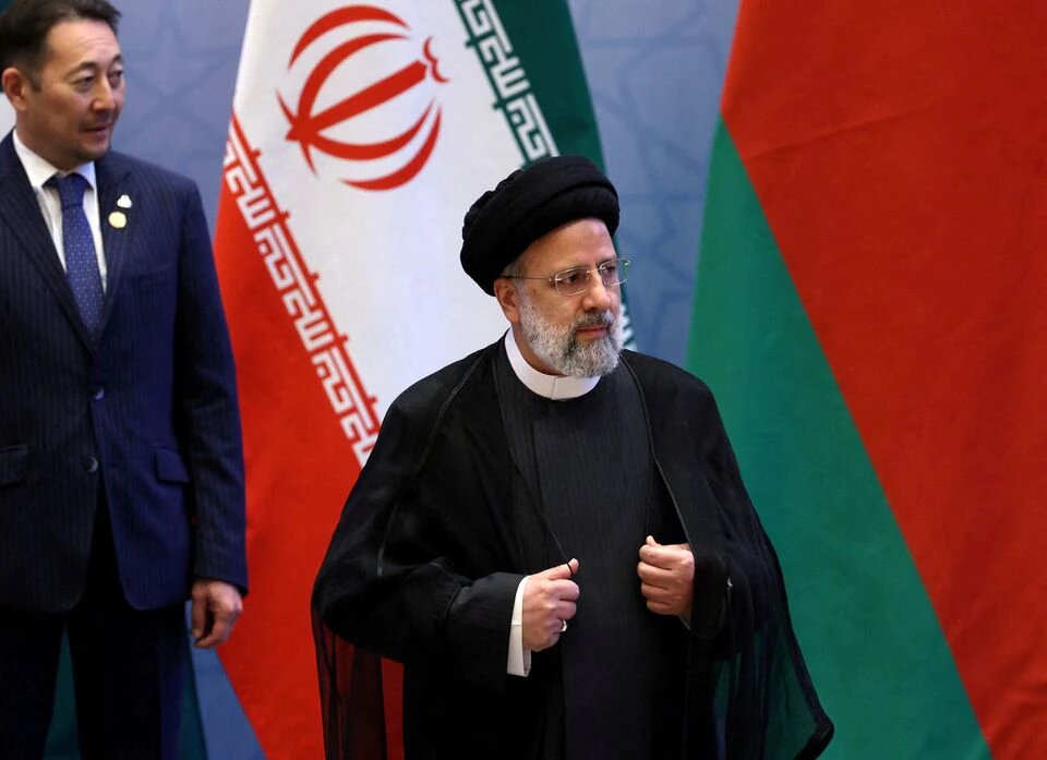 Iranian President Ebrahim Raisi attends a photo op session before an extended-format meeting of heads of the Shanghai Cooperation Organization (SCO) member states at a summit in Samarkand, Uzbekistan, on September 16, 2022.  File Photo / Reuters